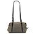Brown Prada Canvas Canapa Logo Shoulder Bag