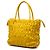 Borsa Prada Tessuto Gaufre gialla Giallo - vista 2