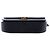 Borsa Satchel Chanel Paris Cuba Medium Quilted Caviar Thread Around Flap Nera Nero - vista 3