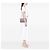 Borsa a tracolla Chanel Medium Classic Jersey Single Flap Viola Porpora - vista 6