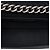 Borsa a tracolla Chanel Boy Flap in vernice matelassé nera, dimensione Old Medium Nero - vista 4