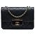 Borsa a tracolla Chanel Mini Sheepskin Beauty Lock nera Nero