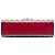 Padlock Borsa a tracolla Gucci Medium GG Supreme con lucchetto, rossa Rosso - vista 3