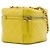 Small Vanity Case Chanel CC Matelassé in Pelle di Agnello Giallo con Catena - vista 2