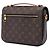 Borsa Louis Vuitton Monogram Pochette Metis Marrone - vista 2