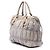 Borsa Satchel Prada Tessuto Gaufre marrone - vista 2