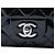 Borsa a tracolla Chanel Mini Rectangular Classic Patent Single Flap Blu - vista 5