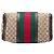 Borsa Boston Satchel Gucci Medium GG Canvas Web Joy Beige - vista 3