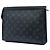 Borsa a Clutch Louis Vuitton Monogram Eclipse Pochette Voyage MM Nera Nero - vista 2