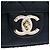 Borsa Chanel Large CC Quilted Caviar Studded Single Flap Satchel Nera Nero - vista 5