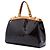 Borsa Satchel Louis Vuitton Monogram Vernis Brea MM Viola Porpora - vista 2