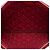 Clutch Chanel Boy O Case Medium de piel de cordero acolchada roja con cadena - vista 4