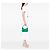 Borsa a tracolla Prada Mini Tessuto Re Edition 2000 Verde - vista 6