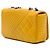Borsa a tracolla Chanel Small Coco Boy Flap in vitello glassato giallo - vista 2