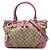 Borsa Satchel Gucci GG Canvas Sukey Rosa