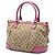 Borsa Satchel Gucci GG Canvas Sukey Rosa - vista 2