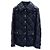 Abrigo Chanel de seda negro
