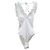 Top Chanel de algodón blanco talla 36