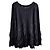 Autre Marque Alaïa Strickwaren Schwarz Viskose Größe 38