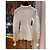 Chanel Strickpullover Wolle Ecru Größe 36 Beige - Ansicht 5