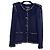Chanel Blue Tweed Jacket Size 38 Multiple colors