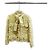 Chanel Tweed Jacke Gelb Größe 38 Mehrfarben