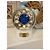 Christian Dior Étoile Bleue Paris 2025 Schneekugel Weiß Blau Golden - Ansicht 4