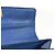Borsa in pelle blu Salvatore Ferragamo Gancini - vista 7
