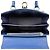 Borsa in pelle blu Salvatore Ferragamo Gancini - vista 8