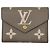 Louis Vuitton Portefeuille Victorine Tri-fold Wallet Grigio