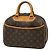 Louis Vuitton Trouville Handtasche Boston Bag Braun