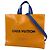 Louis Vuitton Saffron Leder Tote Bag Golden