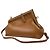 Borsa a tracolla Fendi in pelle marrone - Design 2WAY