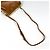 Borsa a tracolla Fendi in pelle marrone - Design 2WAY - vista 6