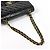 Borsa a tracolla Chanel Matelassé Coco Mark in pelle Nero - vista 7