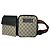 Gucci Sherry Line Umhängetasche Braun Schwarz