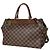 Borsa Louis Vuitton Greenwich Marrone Damier ebene