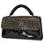 Borsa Loewe Velázquez in pelle verniciata nera Nero