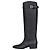Balmain Royce Lederstiefel Schwarz & Weiß EU 37 Gebraucht