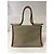 Borsa tote Isabel Marant Toledo in camoscio beige e pelle marrone - vista 13