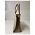 Borsa tote Isabel Marant Toledo in camoscio beige e pelle marrone - vista 9