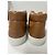 Autre Marque Canal St Martin Sneaker mid-top in pelle e camoscio marrone - vista 3