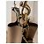 Coach Borsa a Secchiello in Pelle Martellata Beige - vista 16