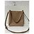 Coach Borsa a Secchiello in Pelle Martellata Beige - vista 8