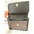 Borsa a tracolla Coach in pelle nera e monogramma marrone Nero - vista 3