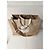 Borsa Tote Coach in Tela Monogrammata e Pelle Bianco Beige - vista 8