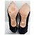 Stivaletti Emanuel Ungaro x Malone Souliers in camoscio e raso nero - vista 8