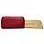 Vintage Louis Vuitton Epi Leder Zippy Wallet Rot Silber