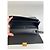 Vintage Givenchy Leder-Clutch Schwarz Gold - Ansicht 3
