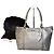 Tote Vintage Gucci GG Supreme Canvas Silver Cream Argento